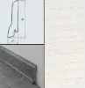 Плинтус шпонированный Burkle Ясень беленый 80x20, 1 м.п.